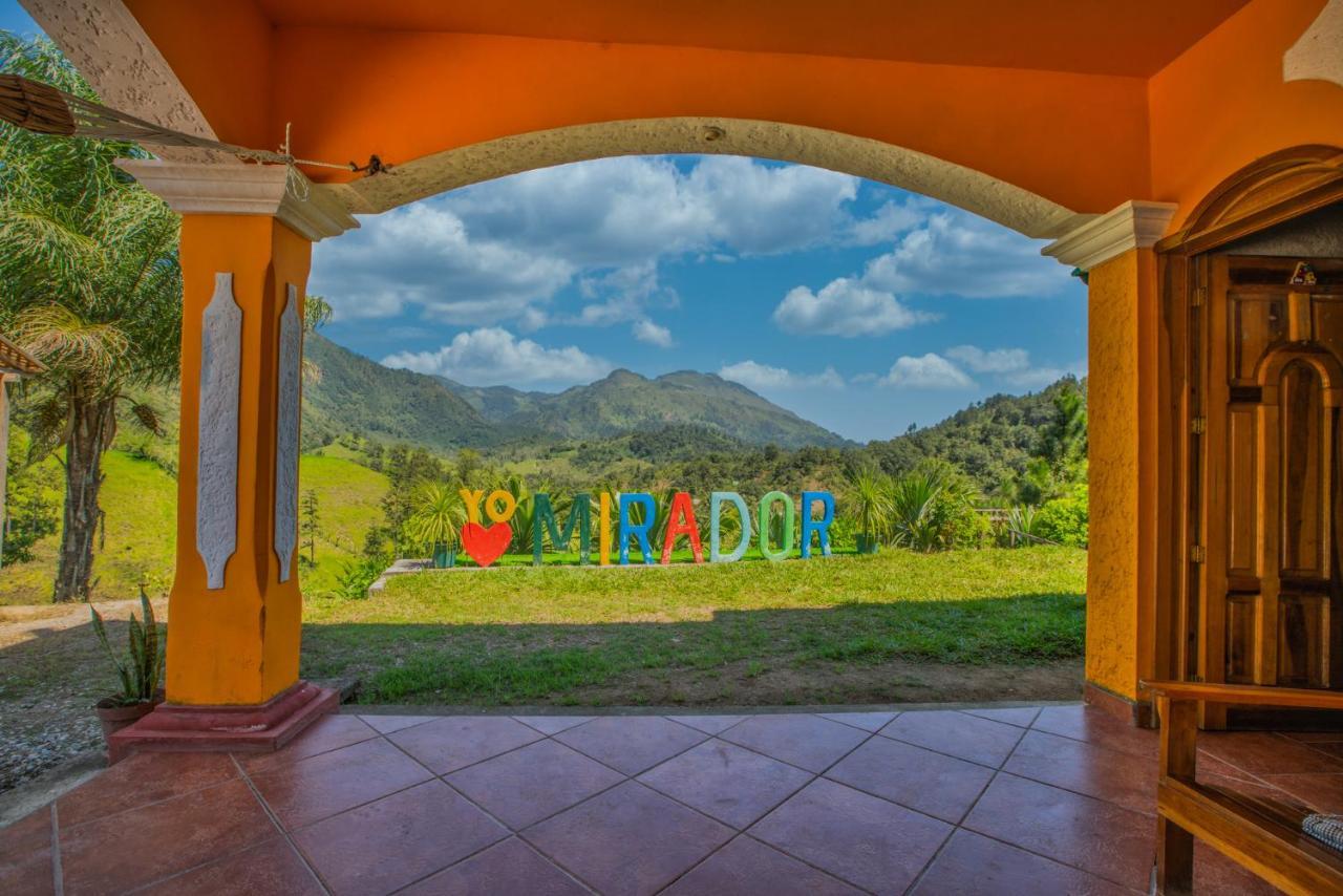 El Mirador De Tansu Otel Lanquín Dış mekan fotoğraf
