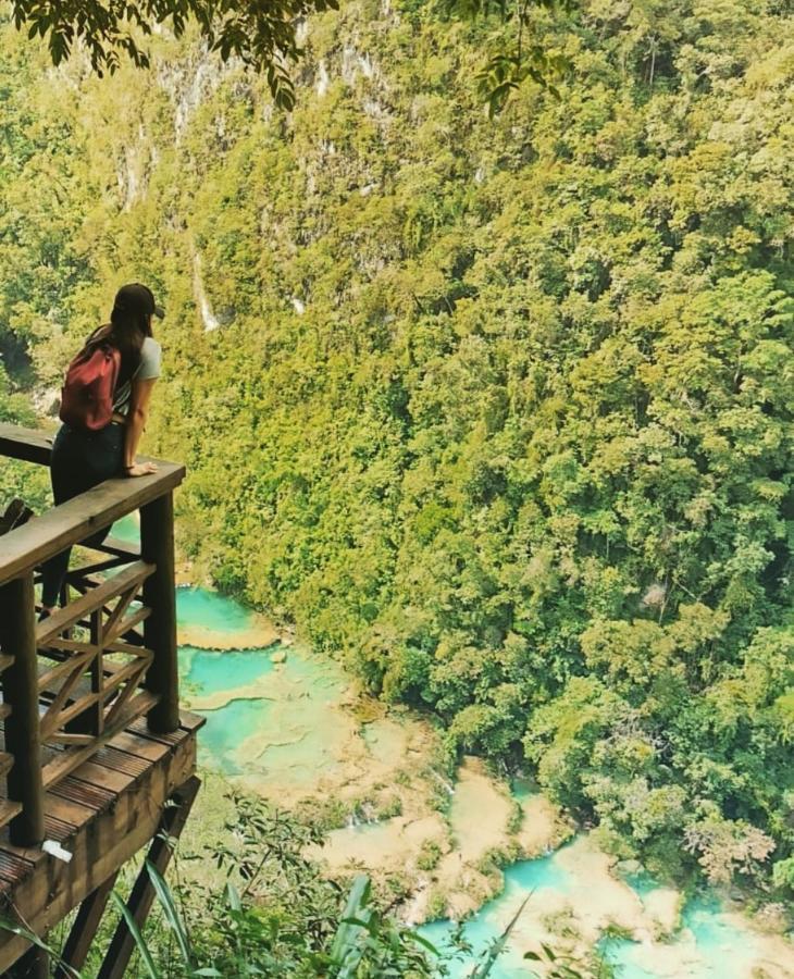 El Mirador De Tansu Otel Lanquín Dış mekan fotoğraf
